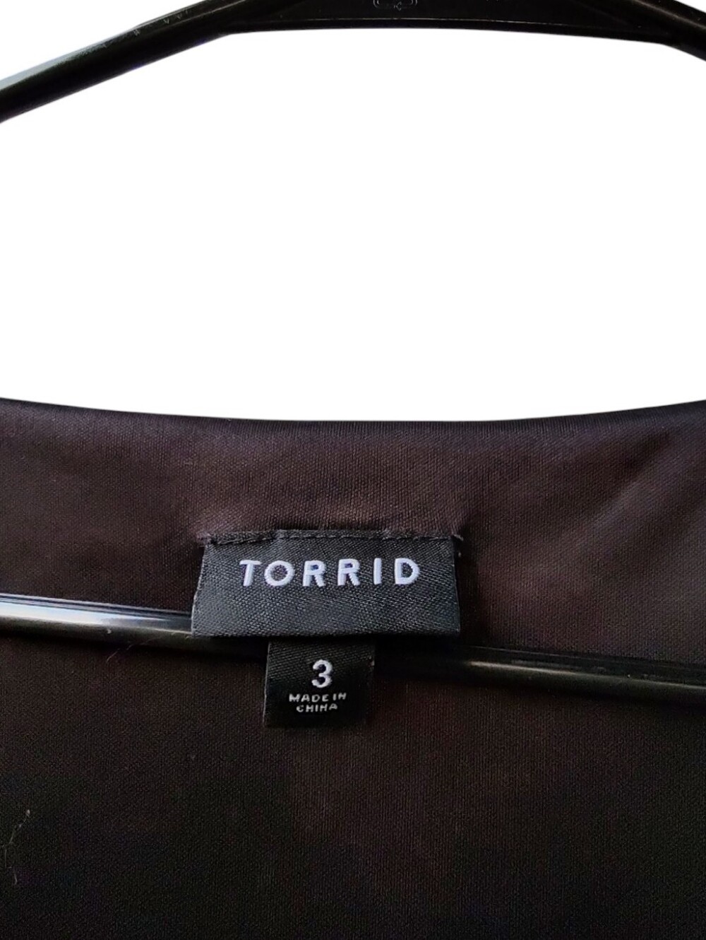 torrid Black Maxi Dress with Rose Print - Picture 5 of 5